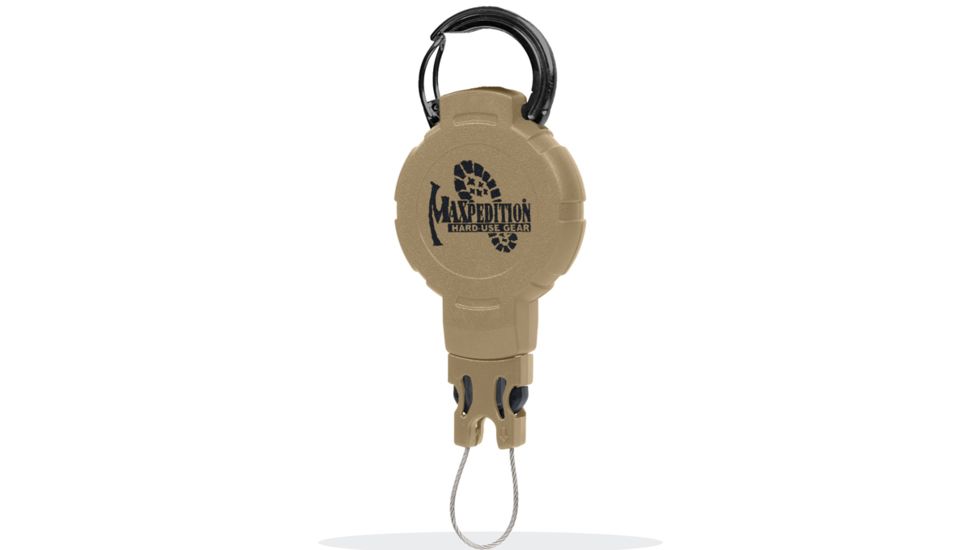 Maxpedition Tactical Gear Retractor Snap Ring, Khaki, Medium RM1K