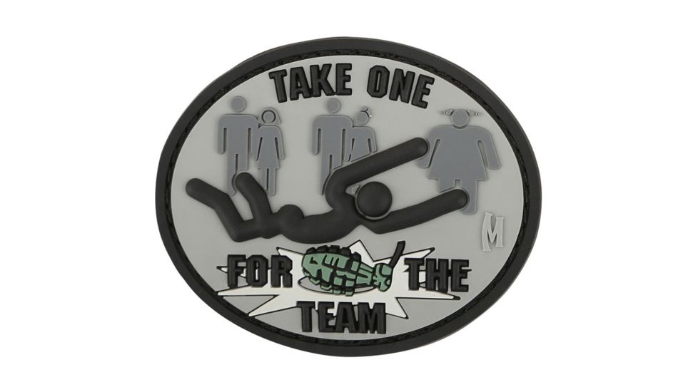 Maxpedition Take One for the Team Morale Patch,SWAT FORTS