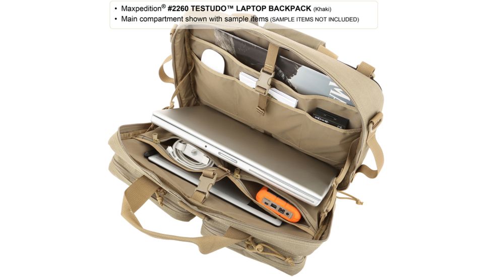 Maxpedition Testudo Laptop Case, Khaki 2260K