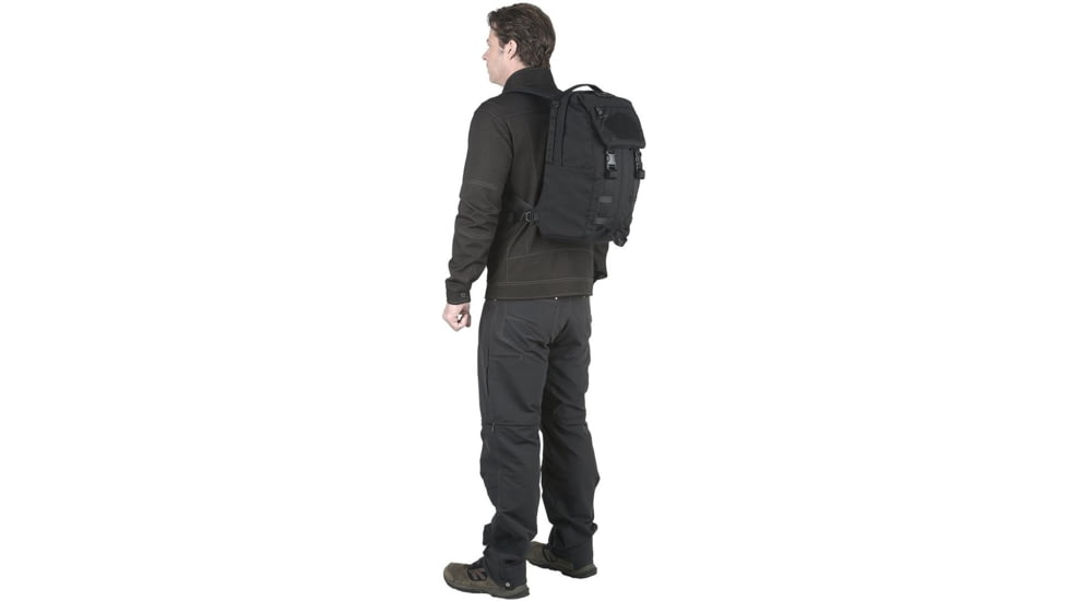 Maxpedition TT22 Backpack, 22 Liters, Black, 7.5in x 11in x18in, PREPTT22B