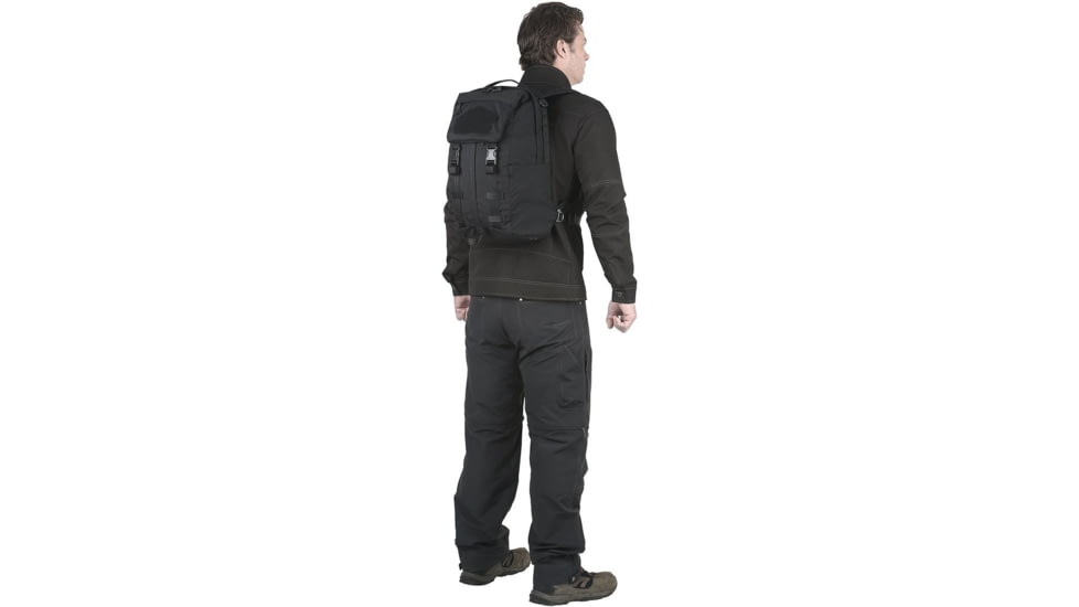 Maxpedition TT22 Backpack, 22 Liters, Black, 7.5in x 11in x18in, PREPTT22B