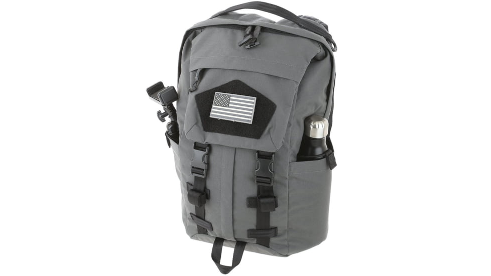 Maxpedition TT22 Backpack, 22 Liters, Wolf Gray, 7.5in x 11in x18in, PREPTT22W