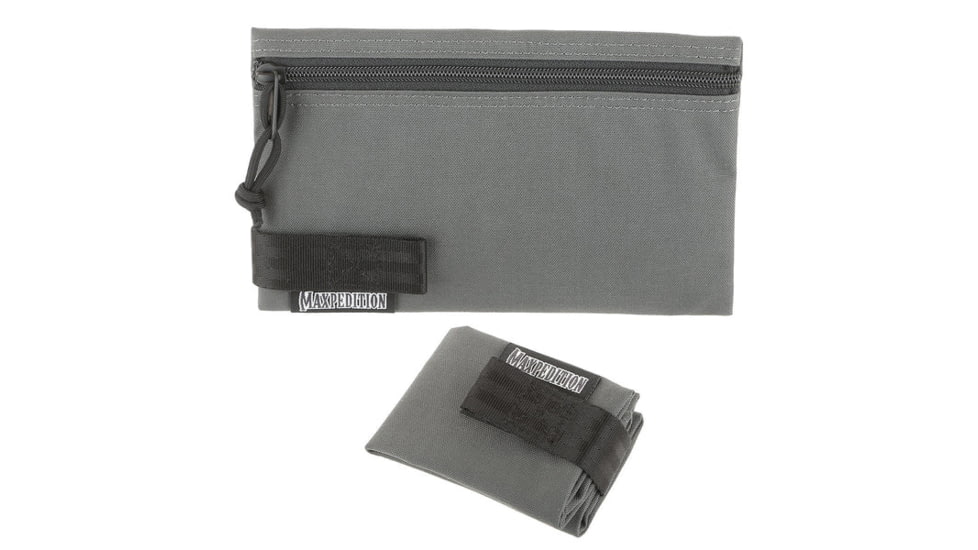 Maxpedition Twofold Pouches, Wolf Gray, 5inx8in, 2128W