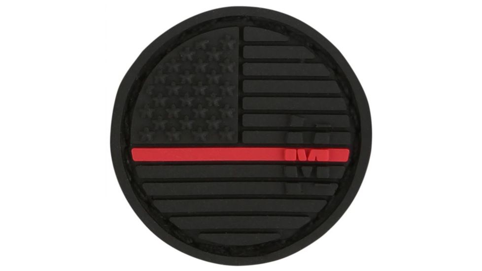 Maxpedition USA Flag Micro Patch,0.98x0.98in,Firefighter USMRF