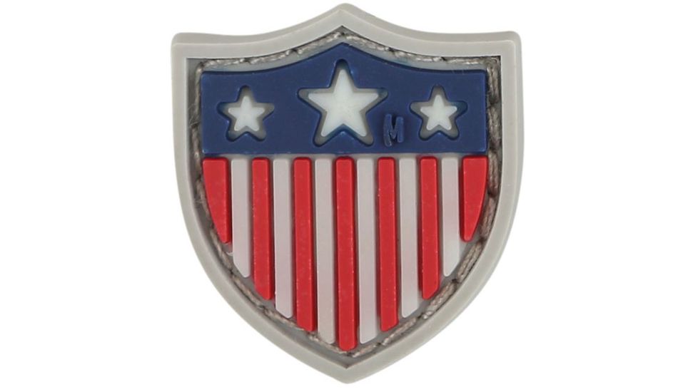 Maxpedition USA Shield Micro Patch,0.8x0.9in,Glow USSDZ