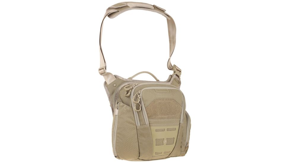 Maxpedition VELDSPAR Crossbody Shoulder Bag, Tan, VLDTAN