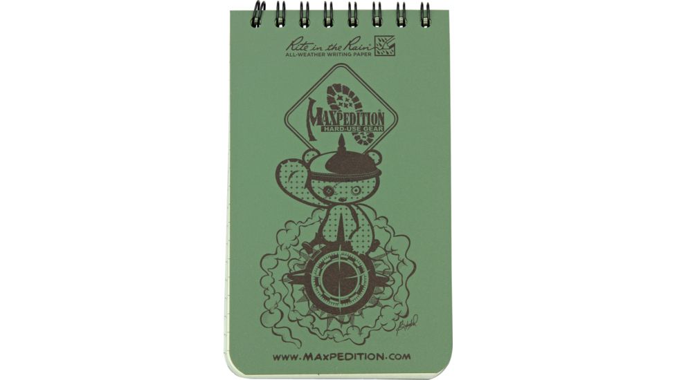 Maxpedition Waterproof Notebook, 3in. x 5in. MX935