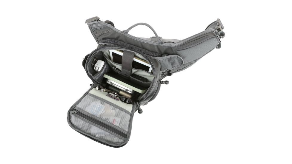 Maxpedition Wolfspur V2.0 Crossbody Shoulder Bag, Gray - WLF2GRY