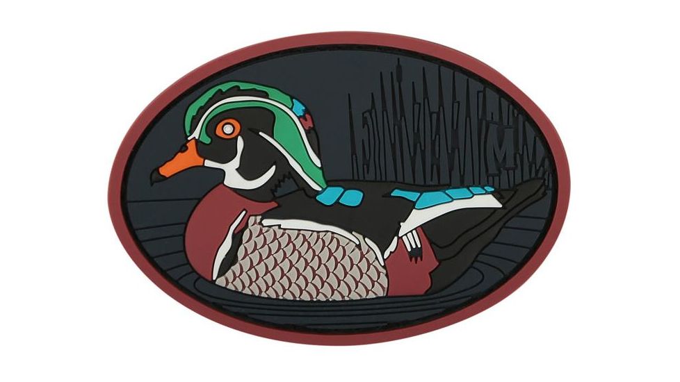 Maxpedition Wood Duck Morale Patch,2.85x2in,Full Color DUCKC