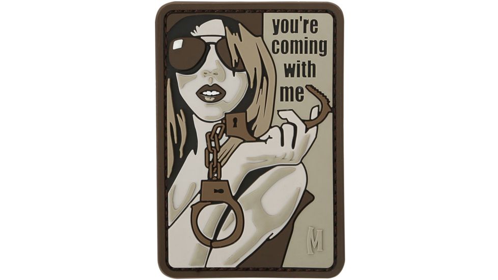 Maxpedition Youre Coming With Me Morale Patch,Arid COMEA