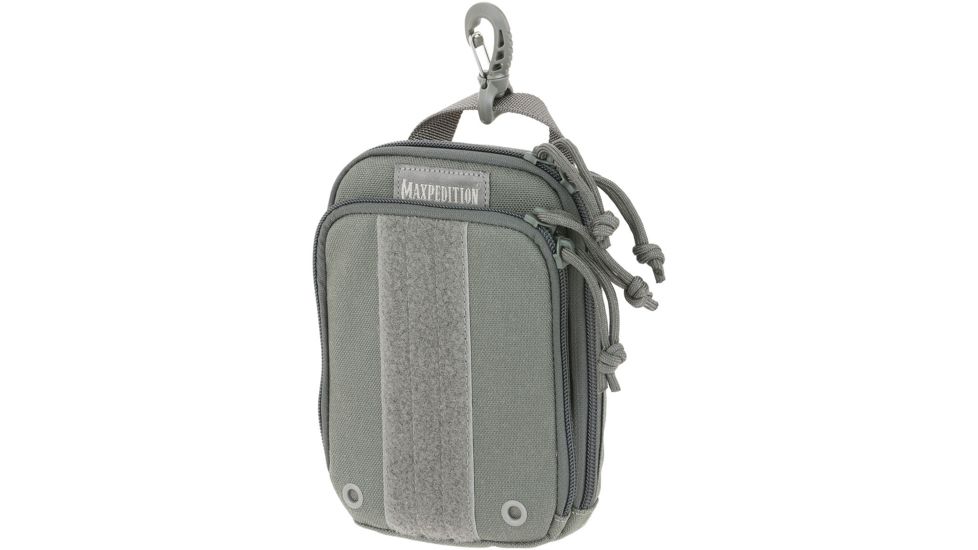 Maxpedition ZipHook Medium Pocket Organizer 5in x 1.75in x 7in, Foliage, Medium PT1536F