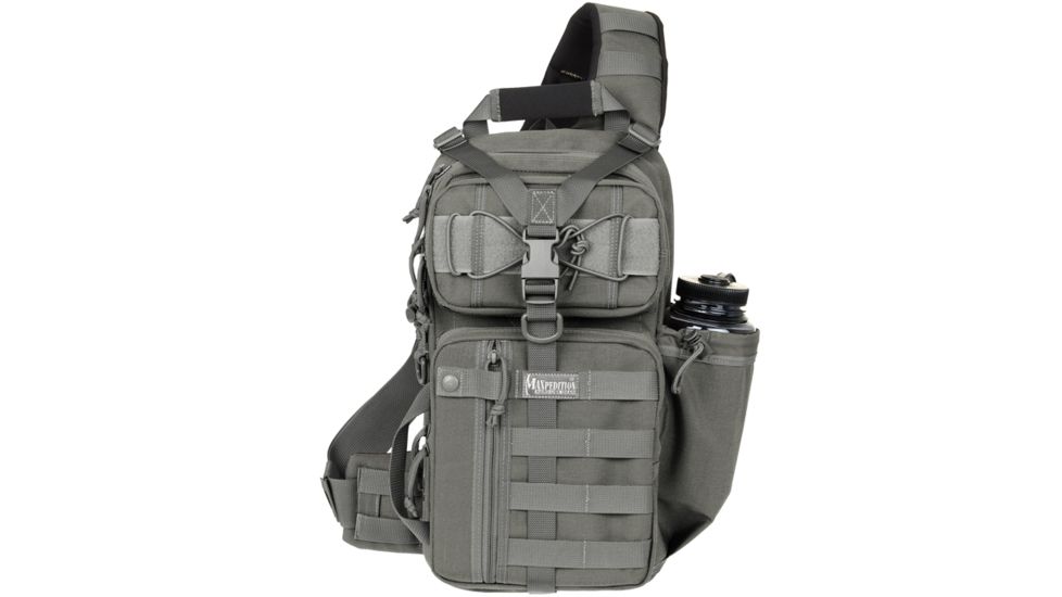 Maxpedition Sitka Left-Side Gearslinger Back Pack, Foliage Green 0467F