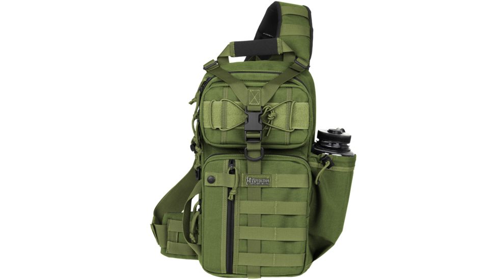 Maxpedition Sitka S-type Gearslinger Backpack, OD Green 0467G
