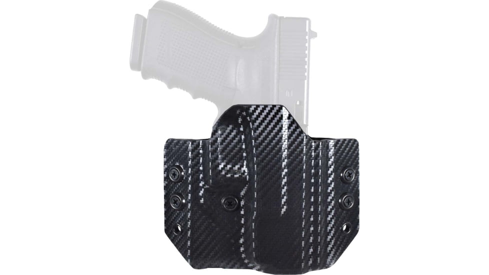Maxtor Tactical Concealment Kydex OWB Holster, Walther PDP 4.5'', Right, Carbon Fiber, OWBCON-CF-PDP