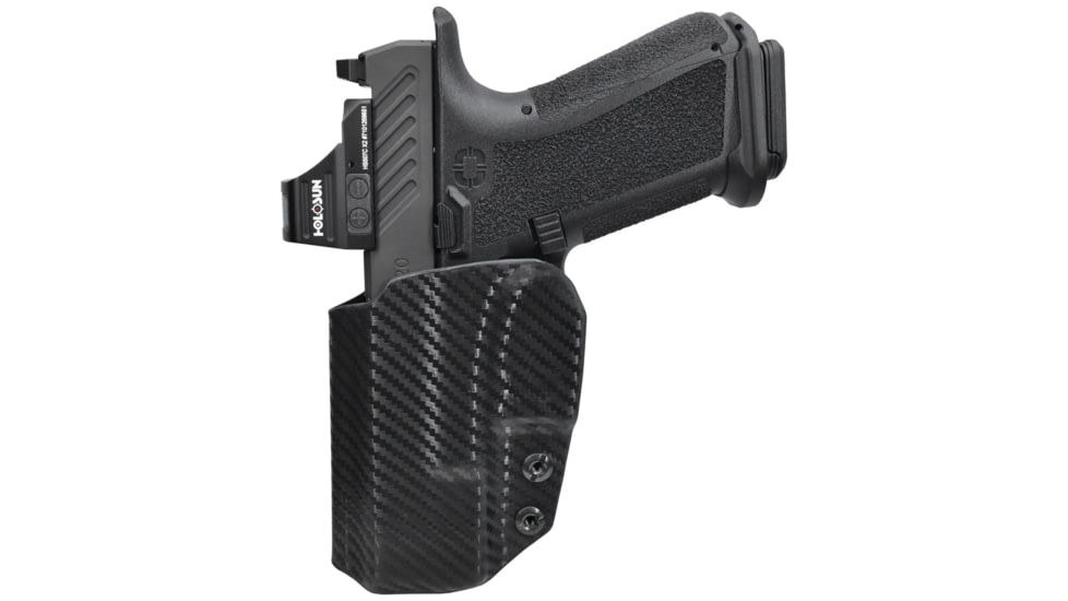 Maxtor Tactical Low Sweat Shield Kydex IWB Holster, Glock 26/27/33, Right, Carbon Fiber, LSS-CF-G26