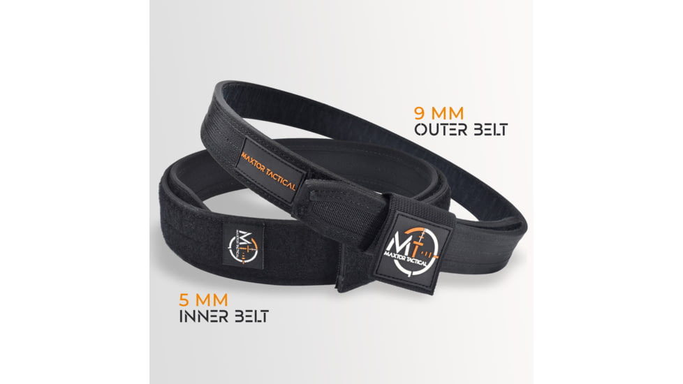 Maxtor Tactical Ultimate Competition Belt, Black, Medium, BT01-MAXTOR-MBKHD
