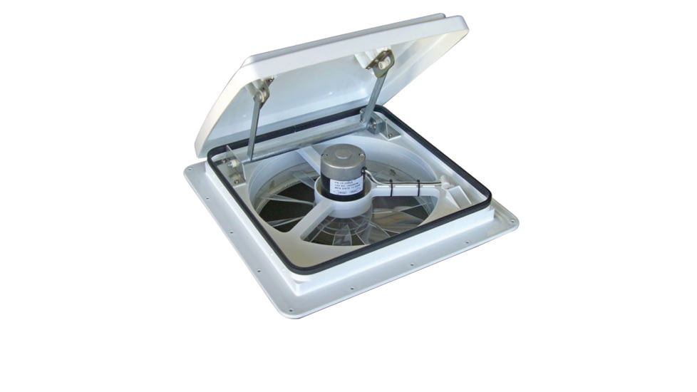 MAXXAIR Maxxfan Plus - 14in, White, 00-04000K