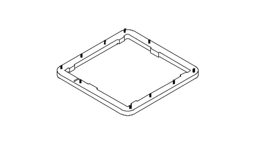 Maxxair Vent Corp Gasket Pkg. F/Coleman Machs A/CS, 8332-3301