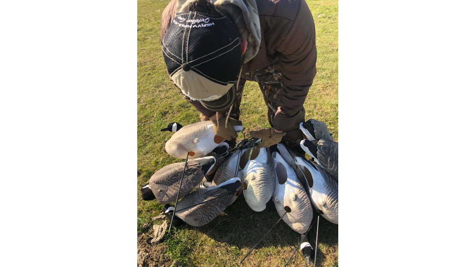 Mayhem Decoys by Heavy Hauler Outdoor Gear Canada Lesser Decoy, 6 Pack, Flocked Head, 0147CFL