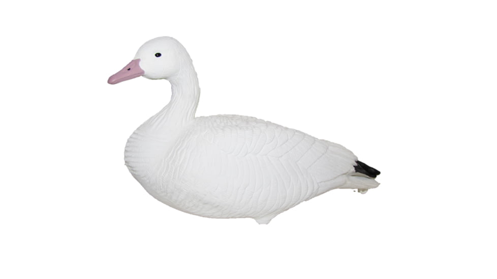 Mayhem Decoys by Heavy Hauler Outdoor Gear Snow Goose Decoy, 6 Pack, Painted Head, 0147SN