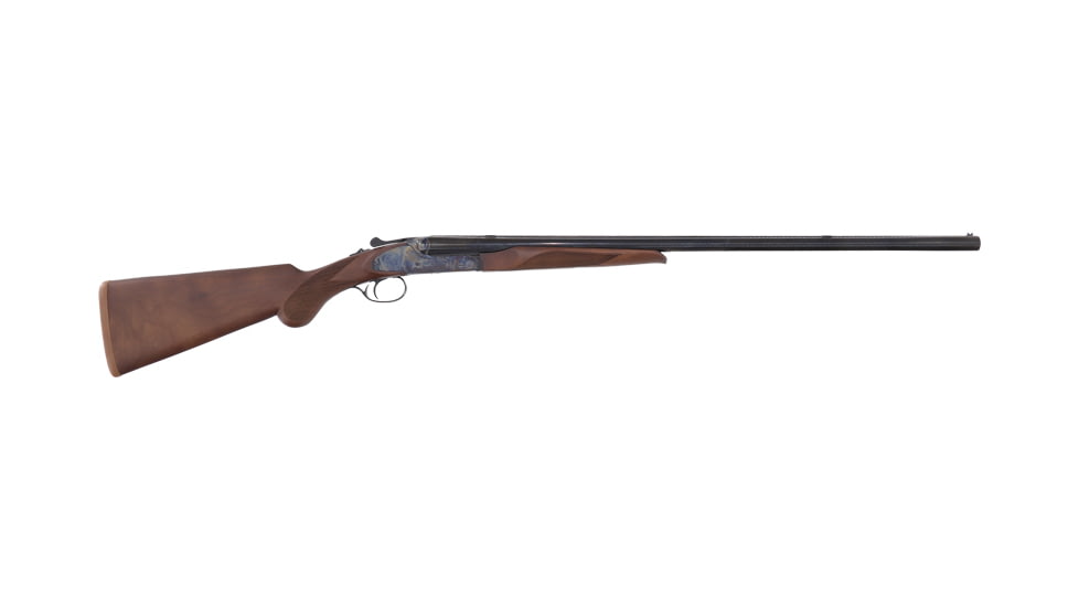 McCoy Arms 200A 3in Field SxS Shotgun, 20 Gauge, 28in BBL, Walnut Stock, Front Wight Bead, Black, MC200A2028