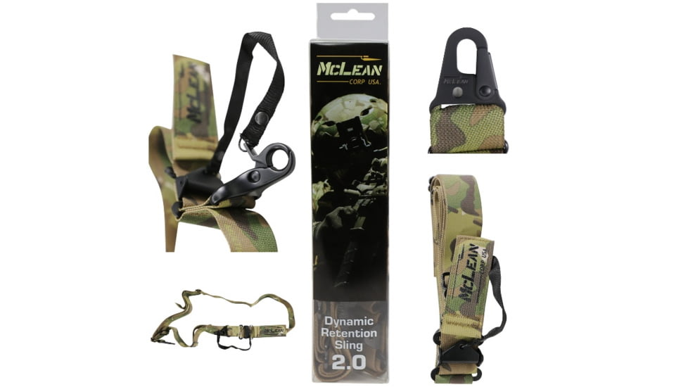 McLean Corp DRS Dynamic Retention Slings, Multicam, One Size, DRS003