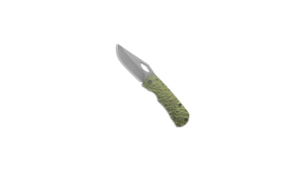 Mcnees McNees Knives Dixon Frame Lock Knife Green/Bronze Rock Titanium 3.75" SW, Bronze/Green, CPM MagnaCut, adult, BHQ-235959