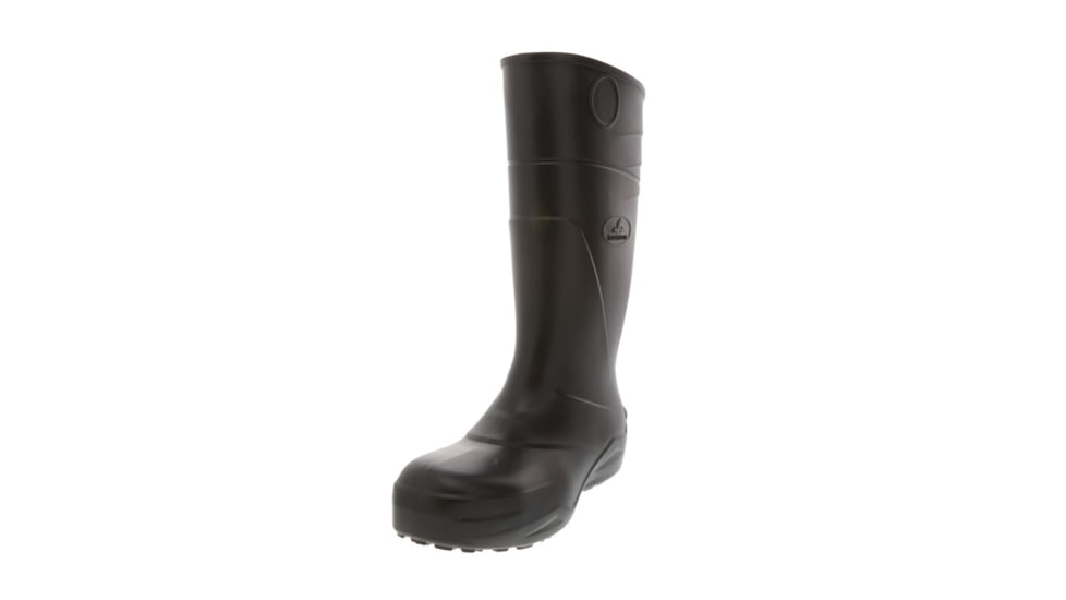 MCR Safety 12in EVA Work Boots, Plain Toes with Treaded Sole, Over the Sock Style, Unlined Interior, Black, 7, EBP107