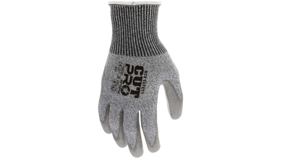 MCR Safety 13ga Hppt/fiberglass Shell, Pu Dip - 92752PUXXL