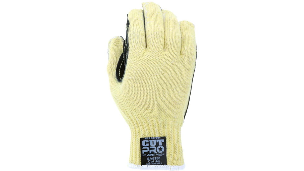MCR Safety Aramid With Leather Palm Economy - SA9380L