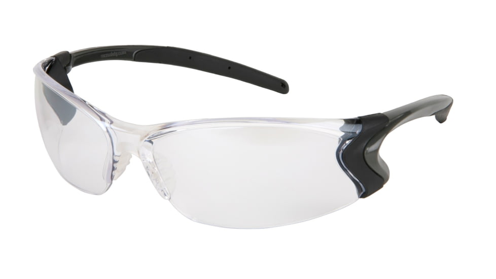 MCR Safety BD1 Safety Glasses, Dielectric Option, Inner TPR Side Shields, I/O Clear Mirror, One Size, BD119