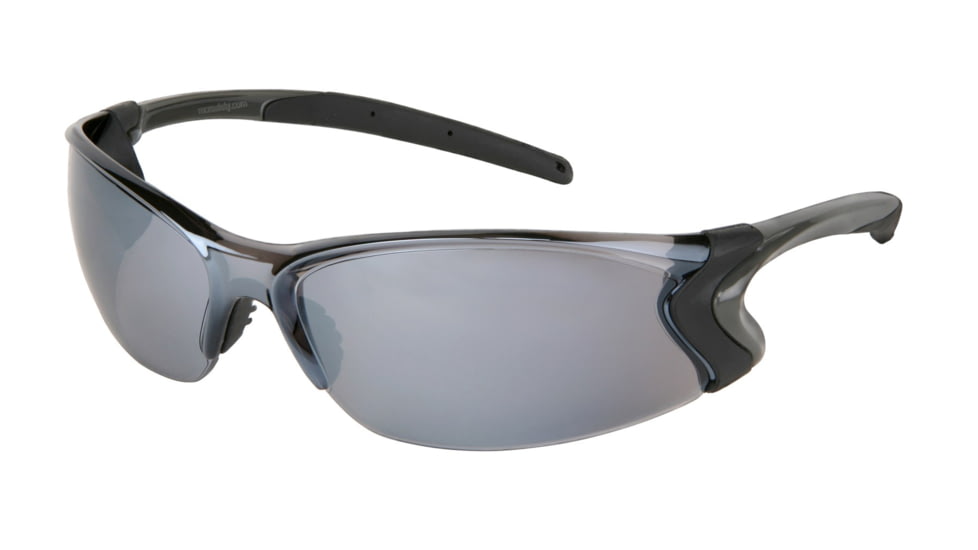 MCR Safety BD1 Safety Glasses, Dielectric Option, Inner TPR Side Shields, Silver Mirror, One Size, BD117
