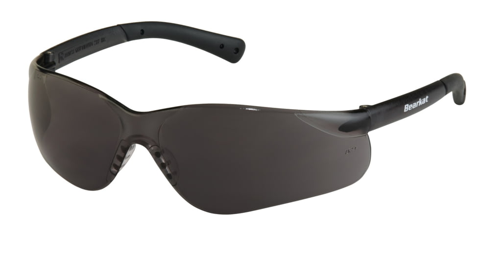 MCR Safety BearKat BK3 Series Safety Glasses, UV-AF Anti-Fog Coating, Non-Slip Temple and Soft Nose Piece, Gray, One Size, BK312AF