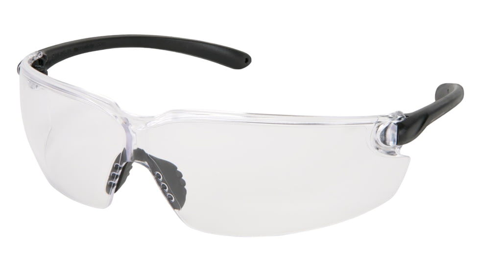 MCR Safety BL110 BL1 Series Safety Glasses, Dielectric Option, No Metal Pieces, Extremely Lightweight Glasses, Clear, One Size, BL110