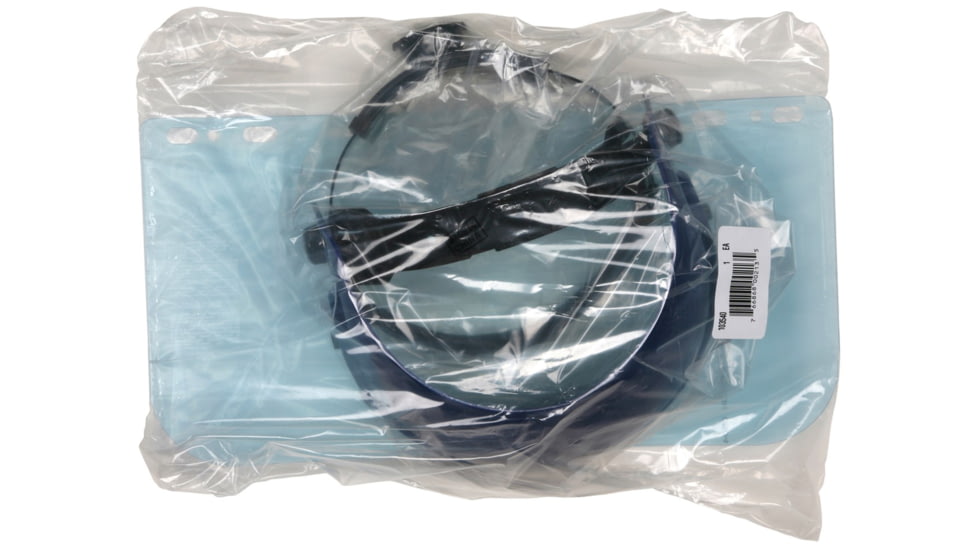 MCR Safety Blue Ratchet .040 Polycarbonate Face Shield, Blue, One Size, 103540