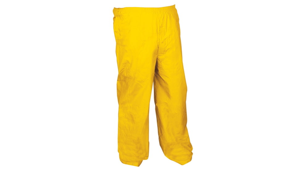 MCR Safety Challenger Series 2 Piece Waterproof Rain Suit, .18mm PVC/Nylon, Yellow, 2X, 7002X2