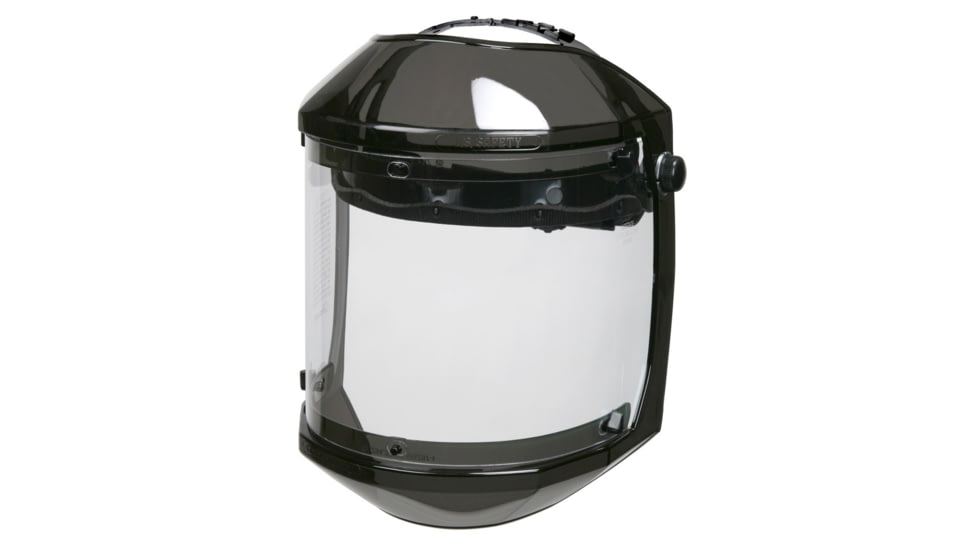 MCR Safety Combo Kit, Double Matrix headgea and Double Matrix Acetate Face Shield, Black, One Size, 4830440