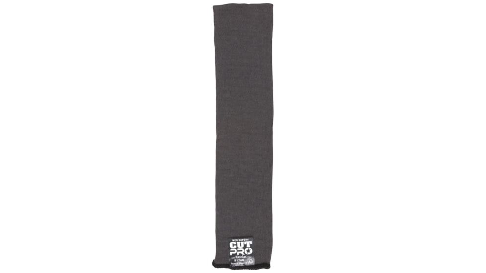 MCR Safety Cut Pro Double Ply DuPont Kevlar Cut Resistant Sleeves, 14in x 3 1/4in, Gray, One Size, 9174G