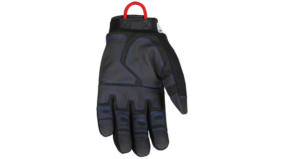 MCR Safety Cut Pro Mechanics Gloves, Reinforced PVC Coated Synthetic Leather Palm, Insulated, DuPont Kevlar Lined, Black, Large, 918L