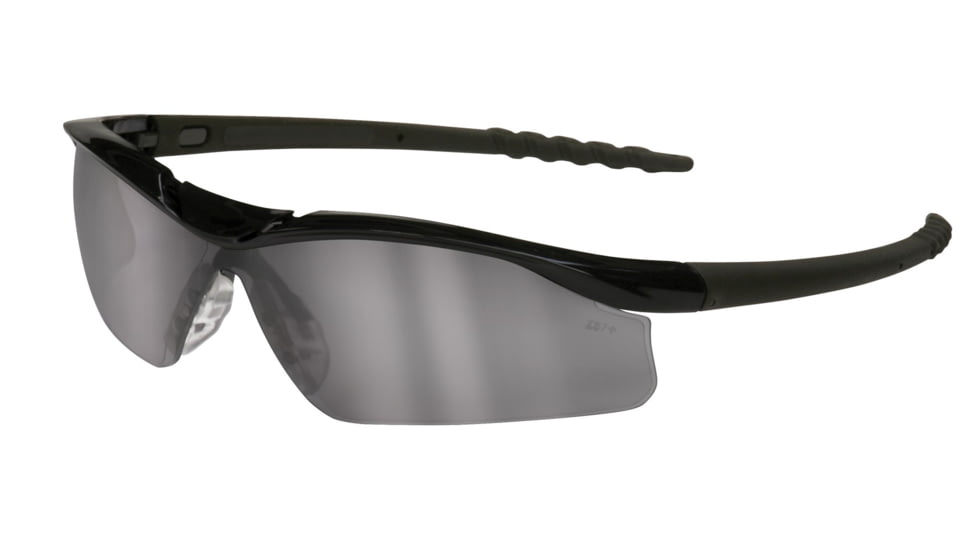 MCR Safety DL1 Series Safety Glasses, UV-AF Anti-Fog Coating, Soft TPR Nose Piece, I/O Clear Mirror, One Size, DL119AF