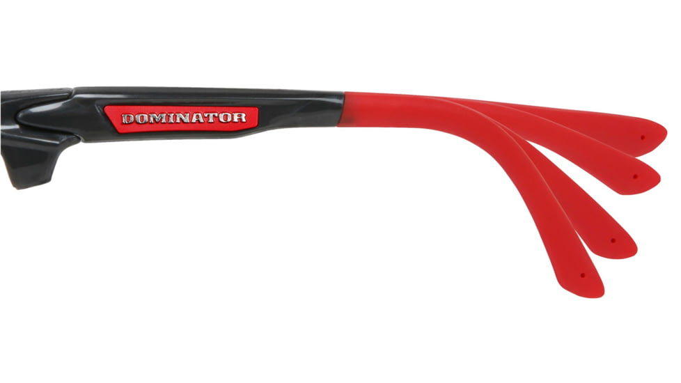 MCR Safety Dominator DM3 Series MAX6 Lenses Anti-Fog Safety Glasses, Adjustable Wire Core Temples and Nose Piece, Clear, One Size, DM1310PF