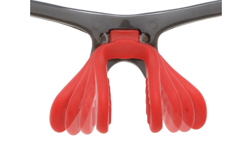 MCR Safety Dominator DM3 Series MAX6 Lenses Anti-Fog Safety Glasses, Adjustable Wire Core Temples and Nose Piece, Clear, One Size, DM1310PF