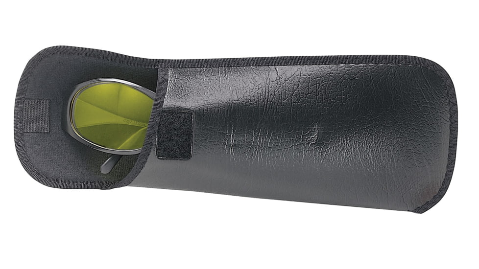 MCR Safety Eyeglass Case with Closing Top, Black, One Size, 201