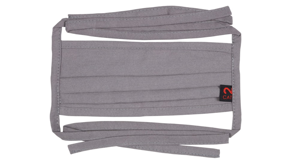 MCR Safety Flame Resistant Face Cover/Face Mask, 2 Layers of Westex DH, CAT2, Gray, One Size, FRMASKDH1