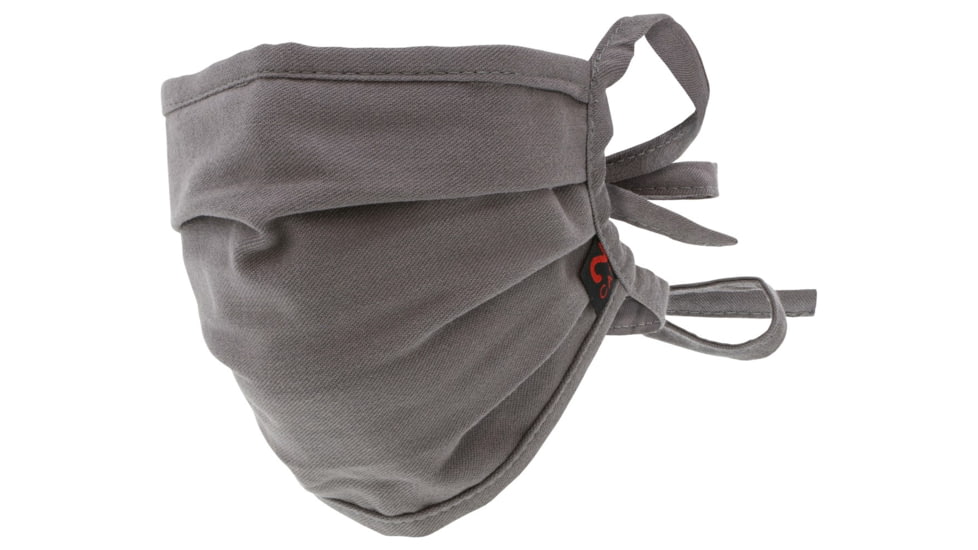 MCR Safety Flame Resistant Face Cover/Face Mask, 2 Layers of Westex DH, CAT2, Gray, One Size, FRMASKDH1