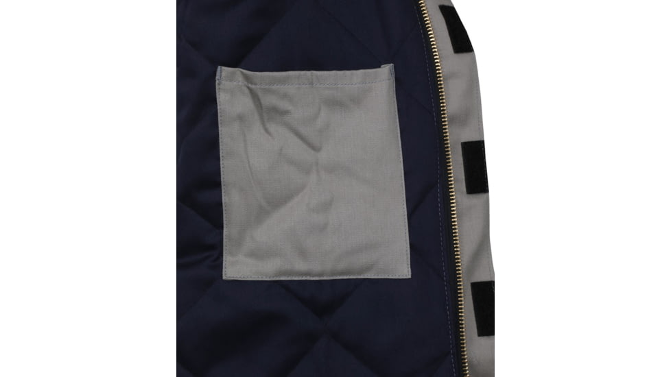 MCR Safety Flame Resistant Insulated Chore Coat, Modacrylic Quilted Lining, 100% Cotton Outer, Gray, XL, CHC1GXL