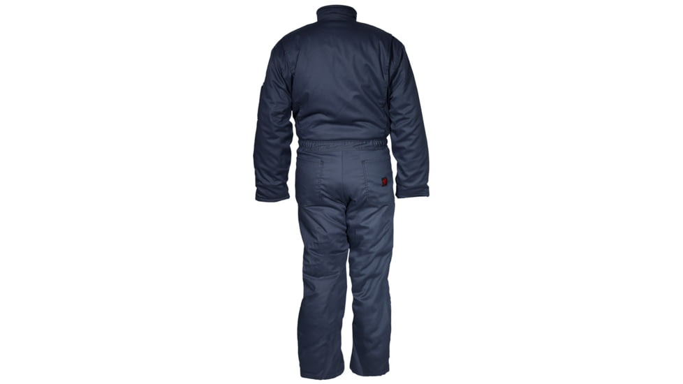 MCR Safety Flame Resistant Insulated Deluxe Coverall, Modacrylic Quilted Lining, 88% Cotton 12% Nylon, Navy, XL, DC3NXLT