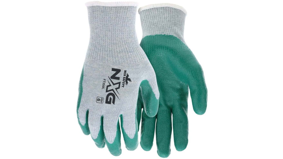 MCR Safety Flex Tuff Nitrile 10ga Gray Shell Green - FT350XXL