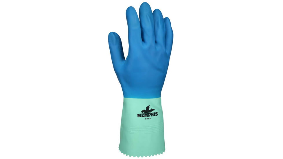 MCR Safety Flock Lined Nitrile/latex Blend - 5340XS
