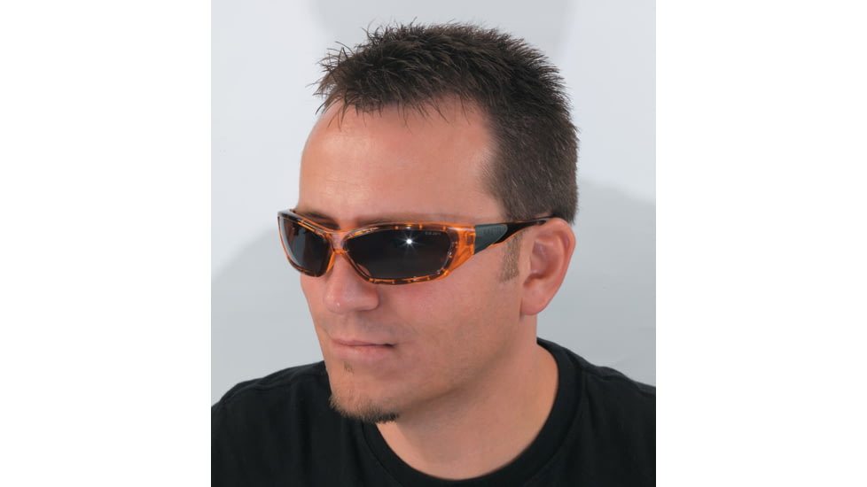 MCR Safety ForceFlex FF1 Series Safety Glasses, Lenses Molded Into Flexible TPU Frame, Silver Mirror, One Size, FF137